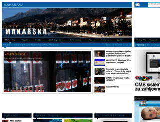 makarska-hr.com screenshot