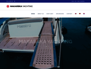 makarska-yachting.com screenshot