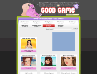 make-up-celebrities.goodgame.co.in screenshot