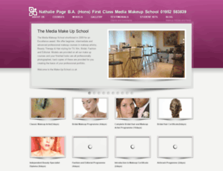 make-up-school.co.uk screenshot