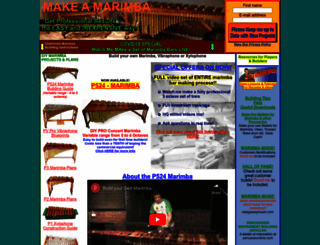 makeamarimba.com screenshot
