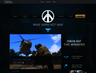 makearmanotwar.com screenshot