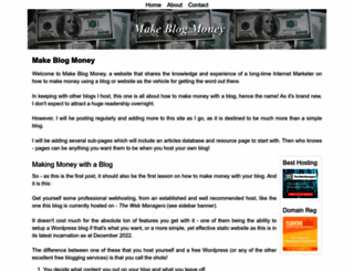 makeblogmoney.com screenshot