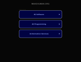 makehuman.org screenshot