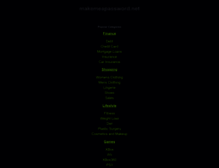 makemeapassword.net screenshot