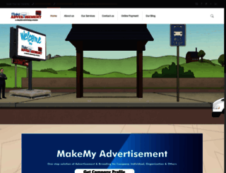makemyadvertisement.com screenshot
