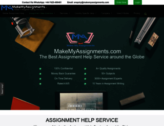 makemyassignment.com screenshot