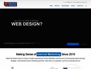makemybrandsocial.com screenshot