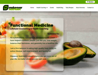 makeovernutrition.com screenshot