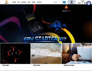 makerfire.com screenshot