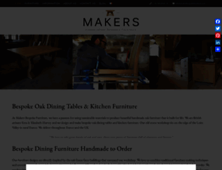 makersbespokefurniture.com screenshot