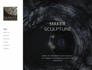 makersculpture.ca screenshot