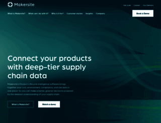 makersite.io screenshot