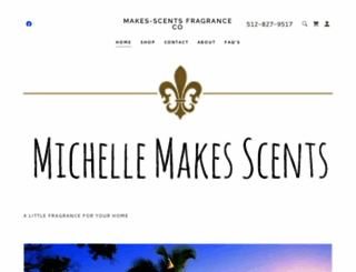 makes-scents.com screenshot