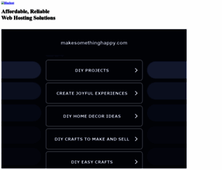 makesomethinghappy.com screenshot