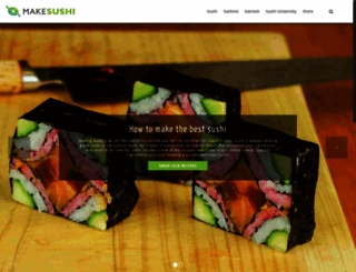 makesushi.com screenshot