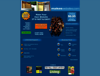 makeswebsites.com screenshot