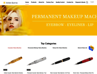 makeup-tattoomachine.com screenshot