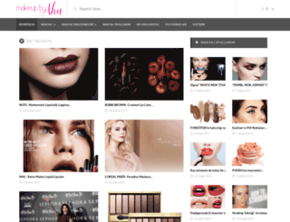 makeupbyahu.com screenshot