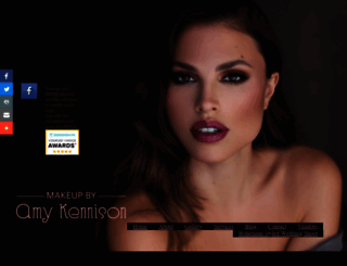 makeupbyamykennison.com screenshot