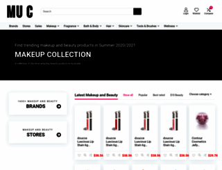 makeupcollection.com.au screenshot