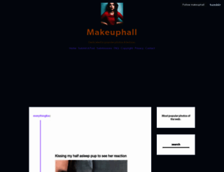 makeuphall.net screenshot