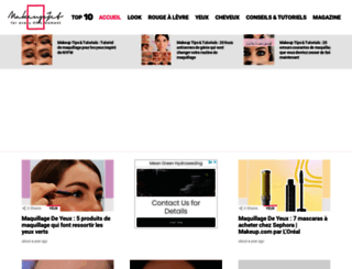 makeupjet.com screenshot