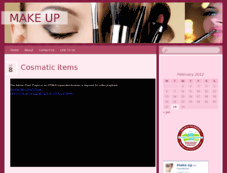 makeuppost.wordpress.com screenshot