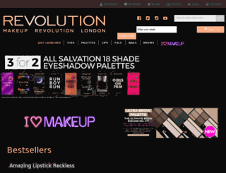 makeuprevolutionindia.com screenshot