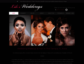 makeupwedding.com screenshot