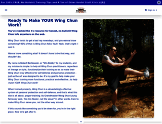 makeyourwingchunwork.com screenshot