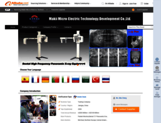 makiitech.en.alibaba.com screenshot