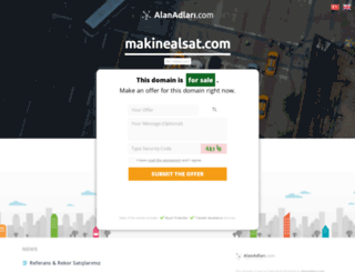 makinealsat.com screenshot