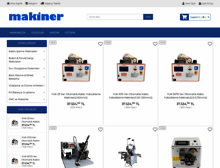 makiner.com.tr screenshot