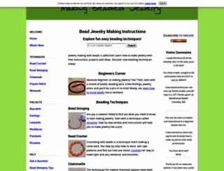 making-beaded-jewelry.com screenshot
