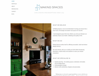 making-spaces.net screenshot