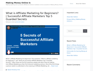 makingmoneyonlineis.com screenshot