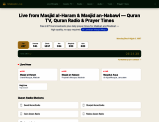 makkahlive.net screenshot