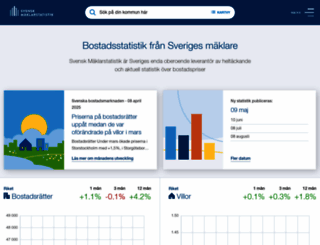 maklarstatistik.se screenshot