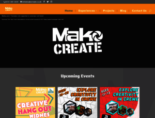 makocreate.co.uk screenshot