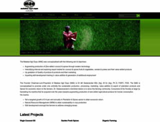 malabaragriexpo.com screenshot