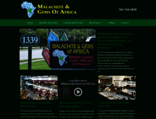 malachitegemsofafrica.com screenshot