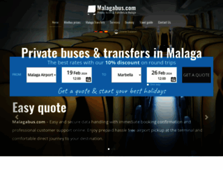 malagabus.com screenshot