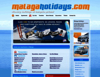 malagaholidays.com screenshot
