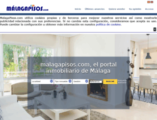 malagapisos.com screenshot