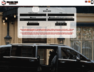 malagataxiservices.com screenshot