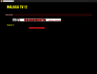 malagatvsport12.blogspot.com.es screenshot