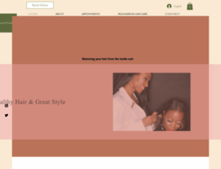 malaikafrazier.com screenshot