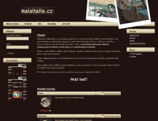 malaitalie.cz screenshot
