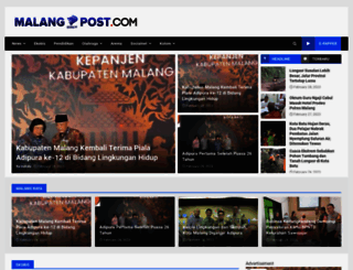 malang-post.com screenshot